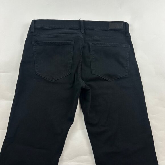 Express Black Stretch Denim Bootcut Jeans 10R - Picture 7 of 7